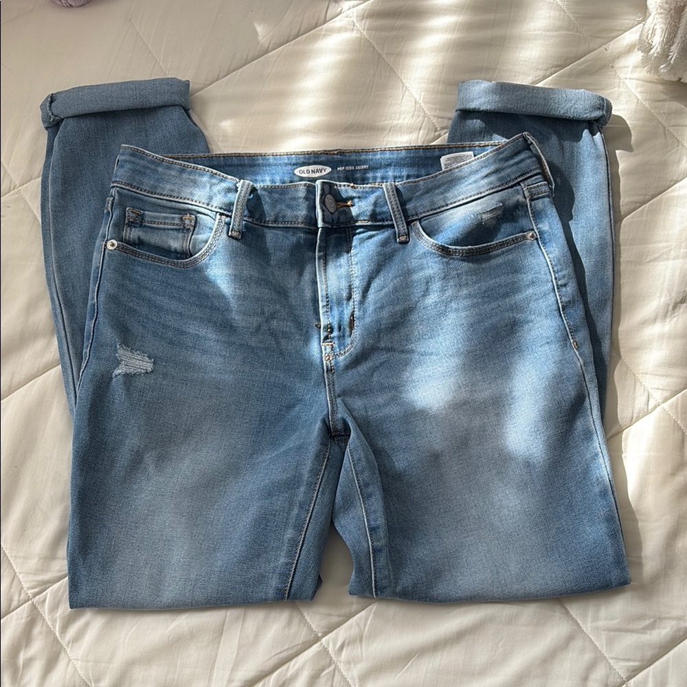 Old Navy Blue Skinny Jeans Classic Denim